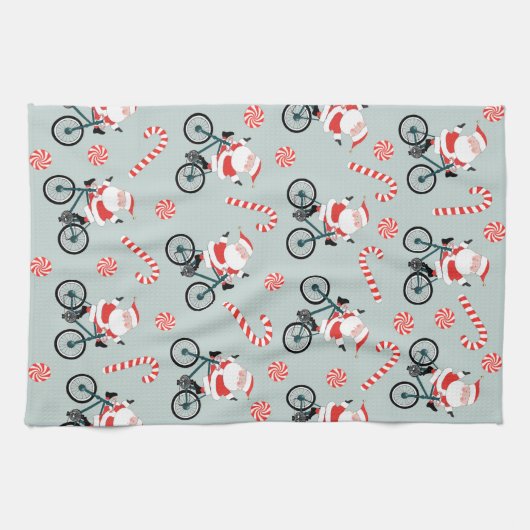 Keukenhanddoek voor kerstmis (Horizontaal)