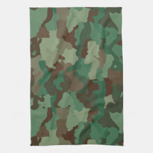 keukenhanddoek voor militaire camouflage