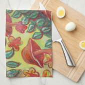 keukenhanddoek voor paddenstoel (Quarter Fold)