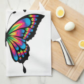 keukenhanddoek voor regenboogvlinder (Quarter Fold)