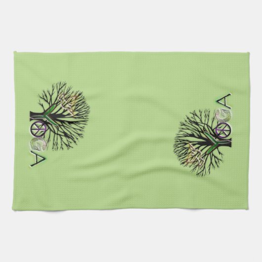 Keukenhanddoek/Yoga Theedoek (Horizontaal)