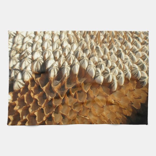 Keukenhanddoek - Zonnebloemzaad (Horizontaal)
