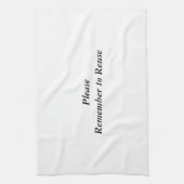 Keukenhanddoeken Reuse Alternatief voor papieren h (Verticaal)