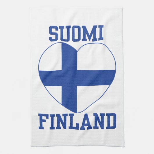 keukenhanddoeken SUOMI FINLAND (Verticaal)