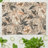  keukenhanddoeken van Floral Pattern (Gevouwen)