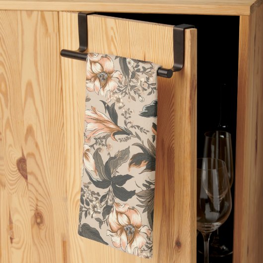  keukenhanddoeken van Floral Pattern (Derde Gevouwen)