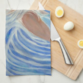 Keukenhanddoeken van moderne engel (Quarter Fold)