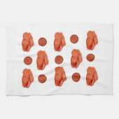 keukenhanddoeken van Pepperoni (Horizontaal)