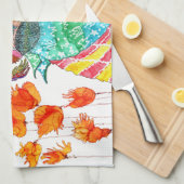 Keukenhanddoeken voor de korte terrier gemengd met (Quarter Fold)