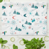 Keukenhanddoeken voor doorgewinterde kerst (Gevouwen)