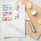 Keukenhanddoeken voor zomerTeenslippers (Quarter Fold)