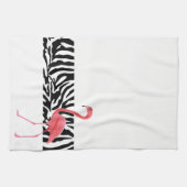 Keukenhanddoeken-Zebra Druk/Flamingo Theedoek (Horizontaal)