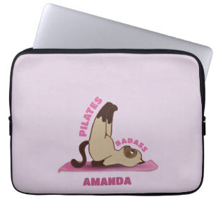 Keukenhoes van een piloot met een badass-werkuitkl laptop sleeve