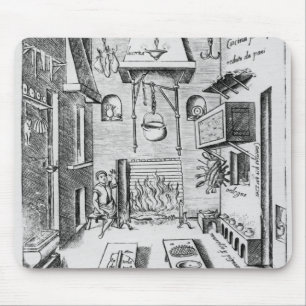 Keukeninterieur Muismat