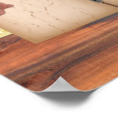 KeukenkastPoster Poster (Hoek)