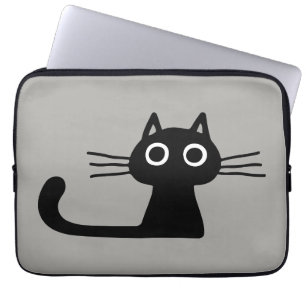 Keukenkat  Whimsical Animal Art Laptop Sleeve