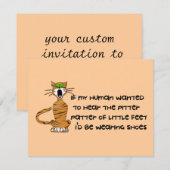 Keukenkat zonder kinderen kaart (Voorkant / Achterkant)