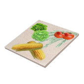 Keukenkeramische tegels tegeltje (Zijkant)