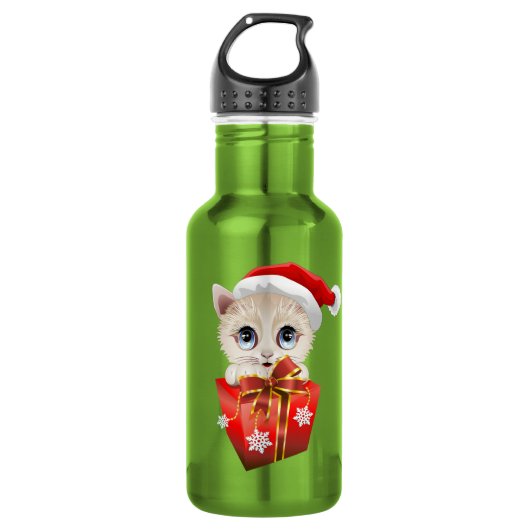 Keukenkerstman met waterfles (Voorkant)