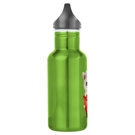 Keukenkerstman met waterfles (Links)