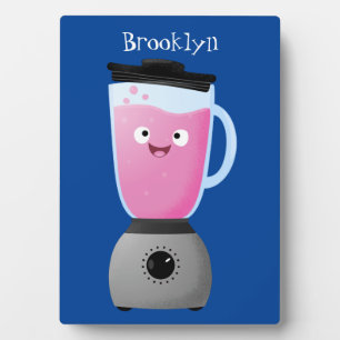 Keukenkeukenapparaat cartoon voor fijne voedselble fotoplaat