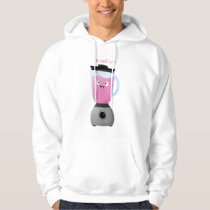 Keukenkeukenapparaat cartoon voor fijne voedselble hoodie