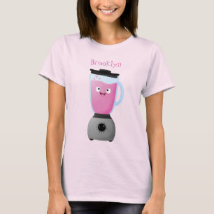 Keukenkeukenapparaat cartoon voor fijne voedselble t-shirt