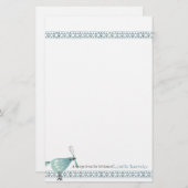 Keukenkeukenwhiskymenurecept Briefpapier (Voorkant / Achterkant)