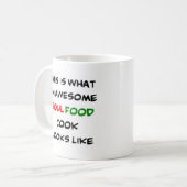 keukenkok, geweldige koffiemok (Voorkant links)