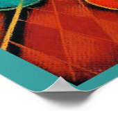 Keukenkoken Abstract Poster (Hoek)