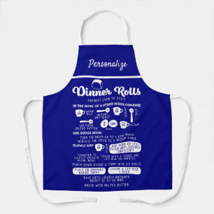 Keukenkookkeukens Ontvang blauw bakken Schort