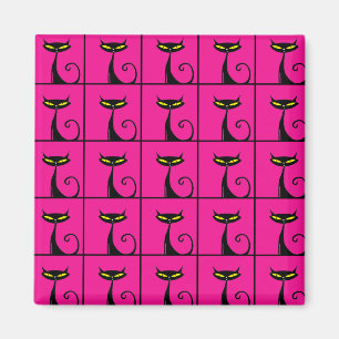 Keukenkraakbeen, warm roze en zwart magneet