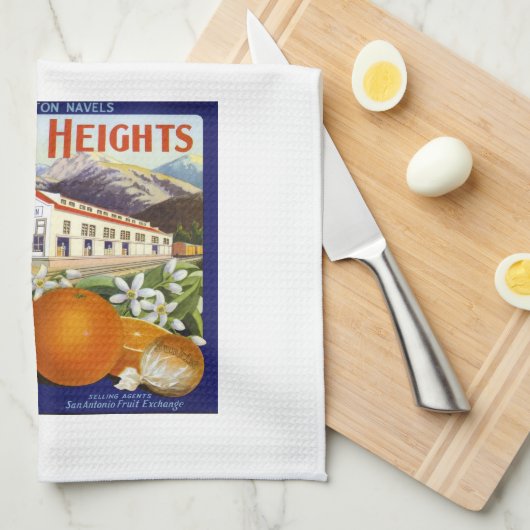 keukenlabel keuken handdoek #2 (Quarter Fold)