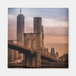 Keukenmagneet van Brooklyn Bridge Magneet