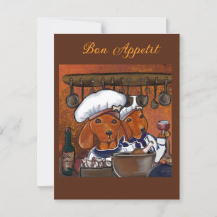 KEUKENMEIDEN DOXIES BRIEFKAART