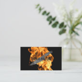 keukenmes | Fire Visitekaartje (Staand voorkant)