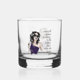 Keukenmessen horen erbij whisky glas