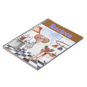 Keukenmuis — Recipe-laptop Notitieboek (Linkerzijde)