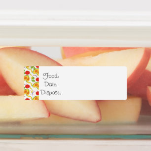 Keukenorganisatie Voedsetlabels Saladepatroon Labels