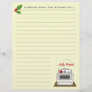 Keukenpapier voor hertogin en kerstkeuken