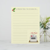 Keukenpapier voor hertogin en kerstkeuken (Staand voorkant)