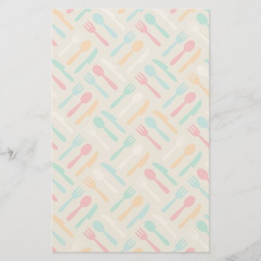 Keukenpatroon 3 briefpapier (Voorkant)