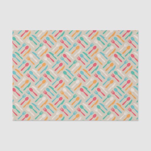 Keukenpatroon 3 tissuepapier (Voorkant)