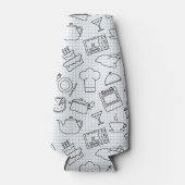 Keukenpatroon 4 flesjeskoeler (Voorkant)