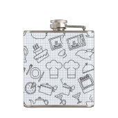 Keukenpatroon 4 heupfles (Achterkant)