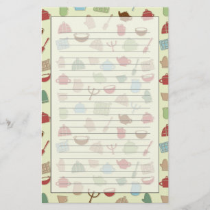 Keukenpatroon Briefpapier