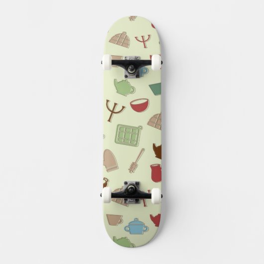 Keukenpatroon Skateboard (Voorkant)