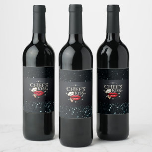Keukenprins Food and Beverage Label Set Wijn Etiket