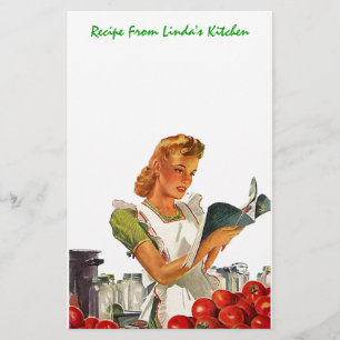 Keukenrecepten Persoonlijke Stationery EZ2Customiz Briefpapier