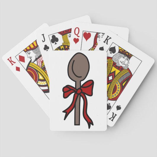 Keukenschep Pokerkaarten (Achterkant)